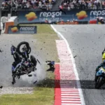 Kecelakaan Alex Marquez di GP Catalunya sebelum absen karena cedera