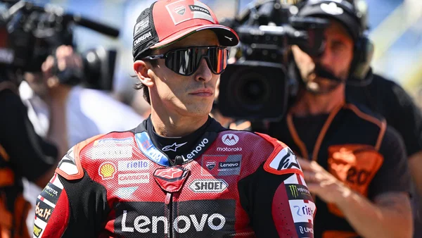 Marc Marquez di paddock Ducati pada MotoGP Belanda 2026