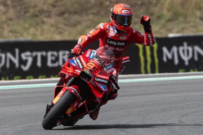 Marc Marquez memimpin FP1 MotoGP Ceko 2026 di Sirkuit Brno bersama Ducati Lenovo