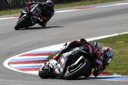 Marco Bezzecchi terjatuh dalam Sprint Race MotoGP Ceko 2026 di Sirkuit Brno