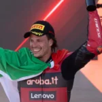 Nicolo Bulega memenangkan Race 1 WSBK Emilia Romagna