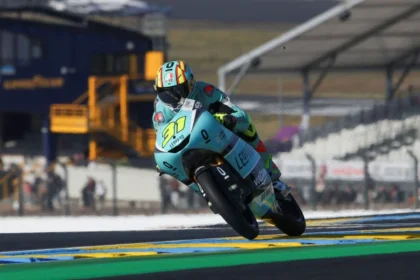 Adrian Fernandez bersama Leopard Racing pada musim Moto3 2026