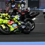 Kecelakaan karambol MotoGP Hungaria 2026 di Tikungan 1 Balaton Park