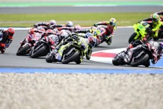 Start Sprint Race MotoGP Belanda 2026 di Sirkuit Assen
