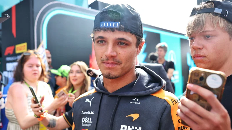Pembalap McLaren berbicara kepada media menjelang F1 GP Belgia 2026