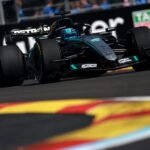 George Russell mengendarai Mercedes pada FP1 F1 GP Spanyol 2026 di Sirkuit Madring