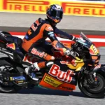 Pedro Acosta mengendarai motor KTM pada Sprint MotoGP Austria 2026