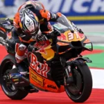 Pedro Acosta saat Practice MotoGP Austria 2026 di Red Bull Ring