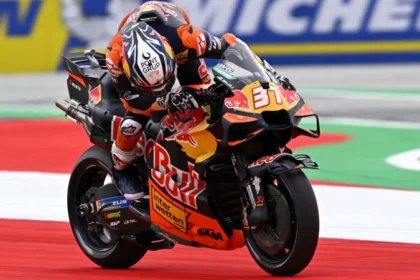 Pedro Acosta saat Practice MotoGP Austria 2026 di Red Bull Ring