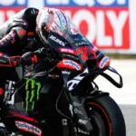 Marco Bezzecchi mengendarai Aprilia RS-GP setelah merebut pole position MotoGP Misano 2026